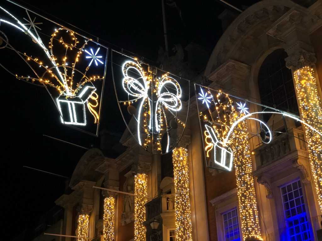 Christmas tree and Light